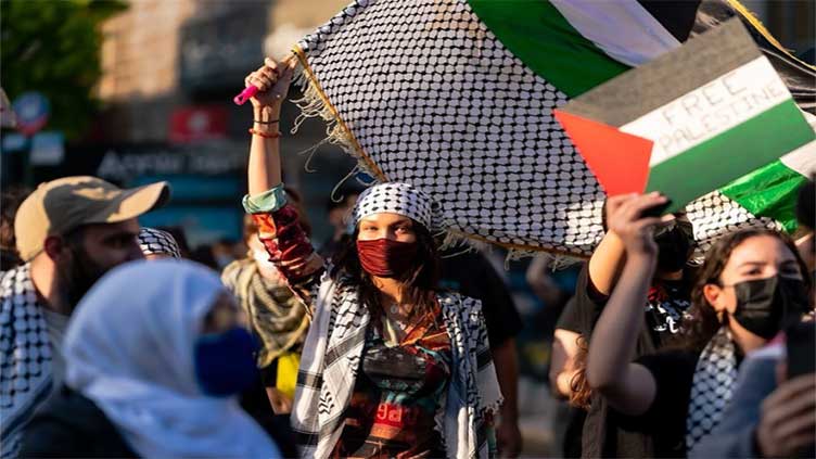 Pakistani stars rally support for Palestinians on social media