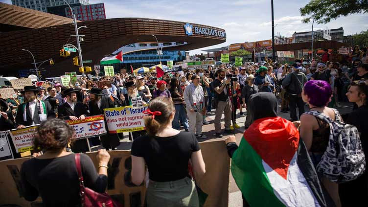 Pro-Palestinian protesters occupy parts of Brooklyn Museum